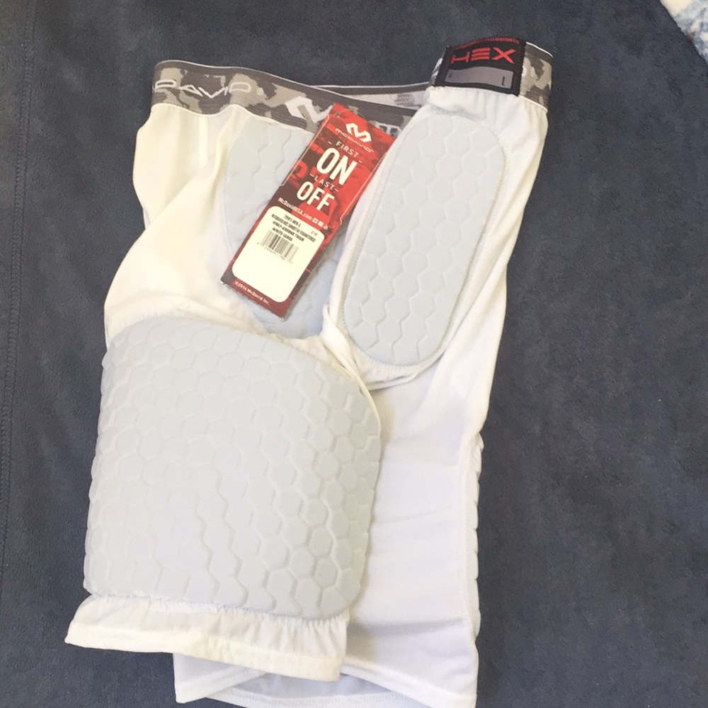 Mcdavid soft padded compression shorts